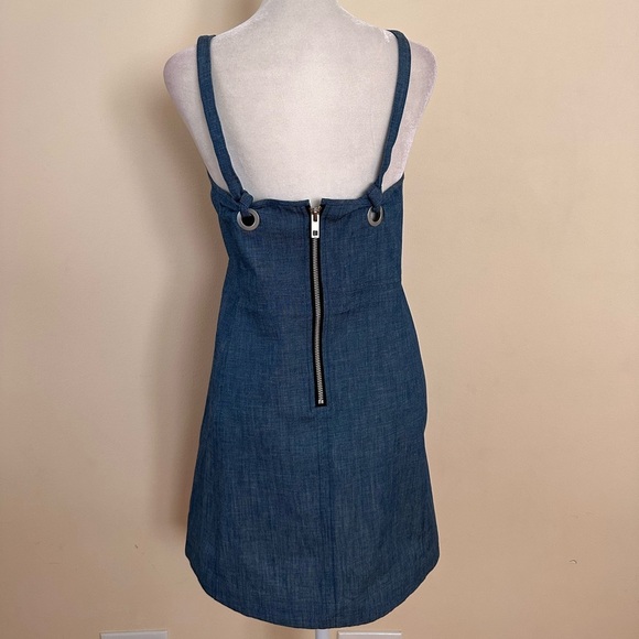 NWOT Rag & Bone Suffolk Mini Denim Dress - Picture 5 of 9